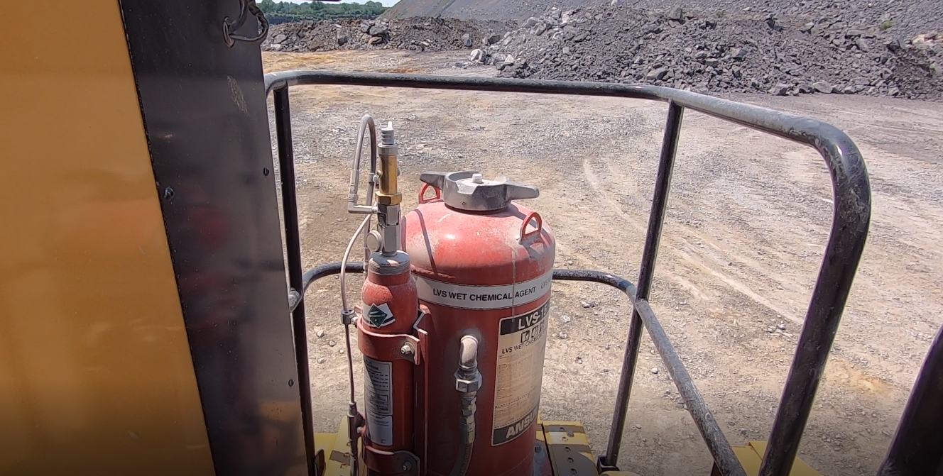 Fire Suppression Systems on Mobile Equipment